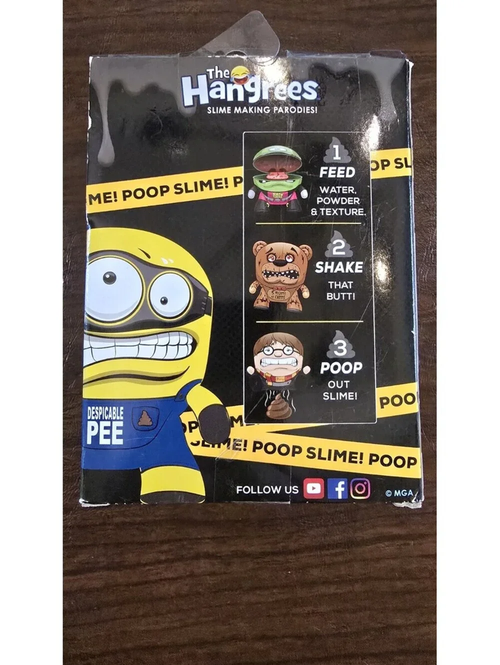 2019 MGA | The Hangrees: Toilet Story | Collectible Parody Figure with Slime
